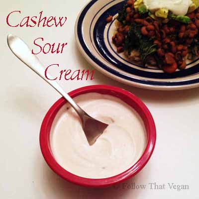 Cashew Sour Cream