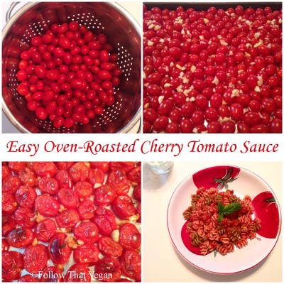 Easy Oven-Roasted Cherry Tomato Sauce