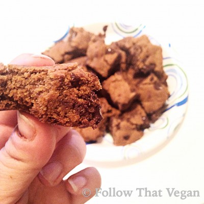 Vegan Blonde Brownies